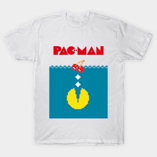 Pac-Man shark poster parody T-Shirt